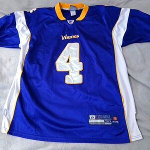 Minnesota Vikings Blue and White Brett Favre Jersey